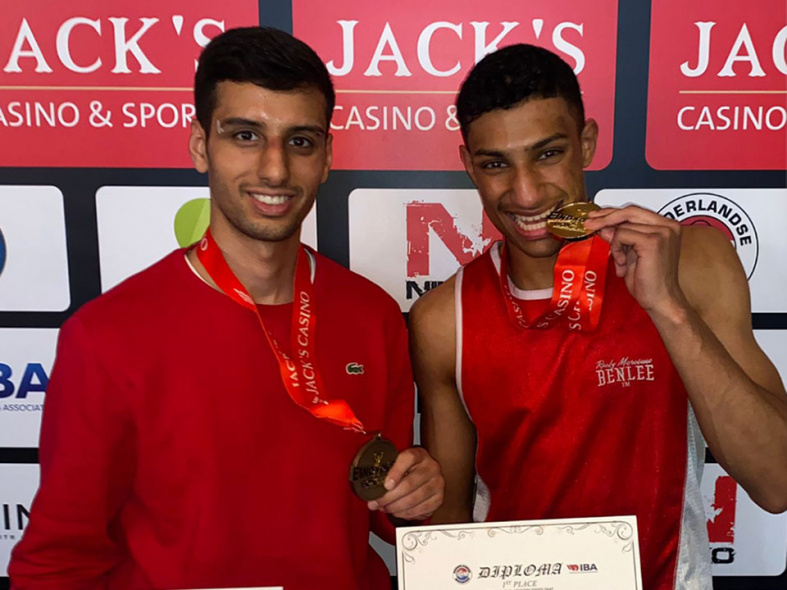 Gold und Bronze beim Eindhoven Box Cup