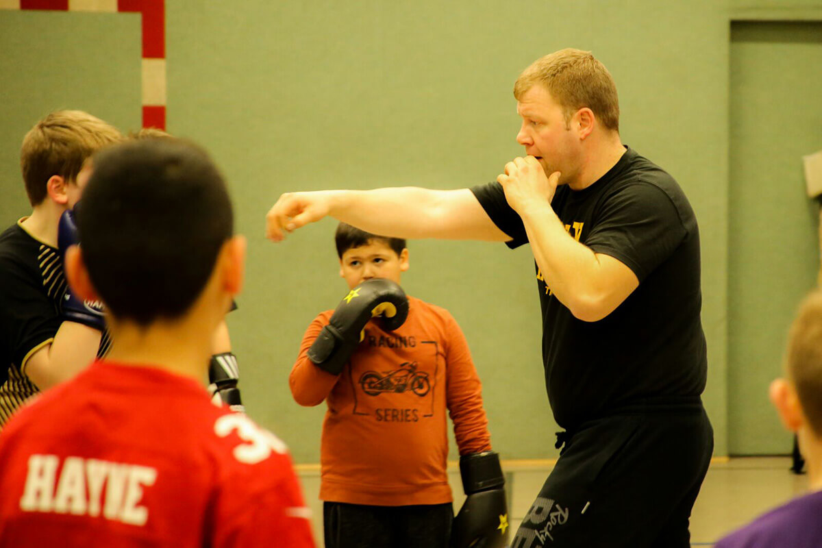 TuS Boxen Training Kinder Trainer