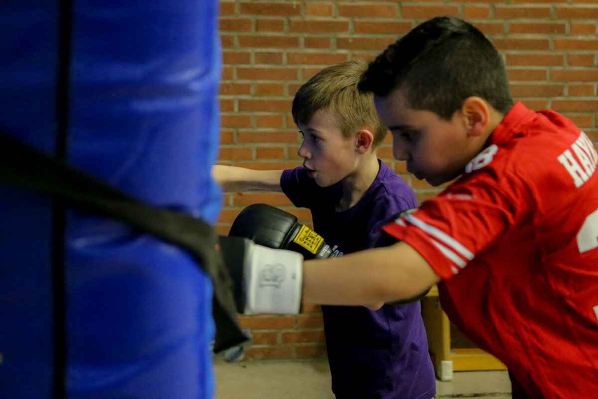 TuS Boxen Training Boxsack Kinder