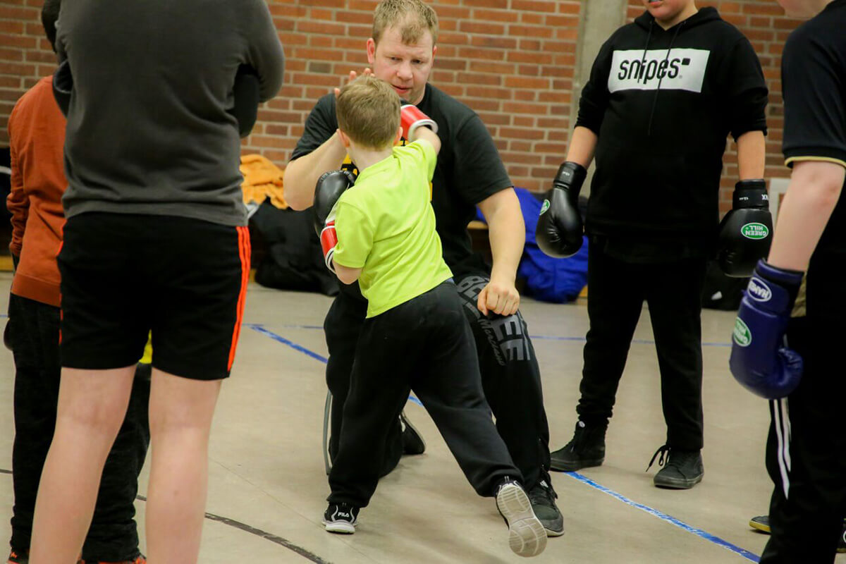 TuS Boxen Training Kinder