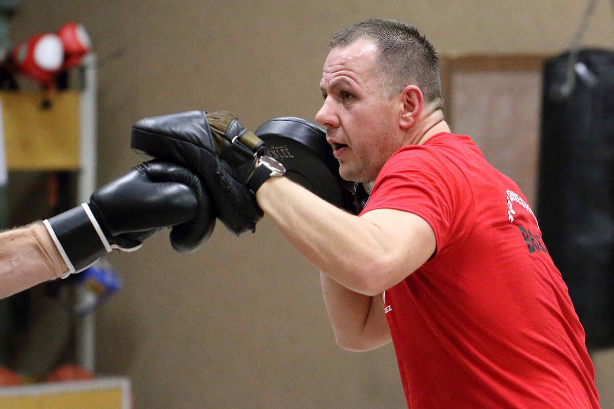 TuS Boxen Training Pratzen