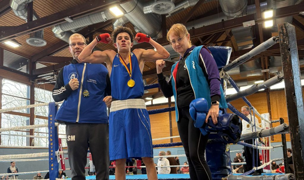 Abdelkarim Bachou zeigt seine Klasse