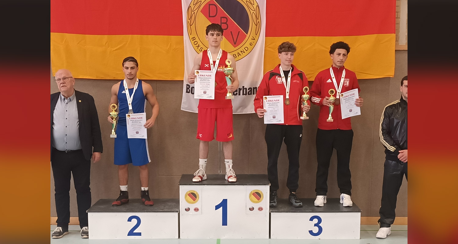 Jibrail El Sayed der Vizemeister